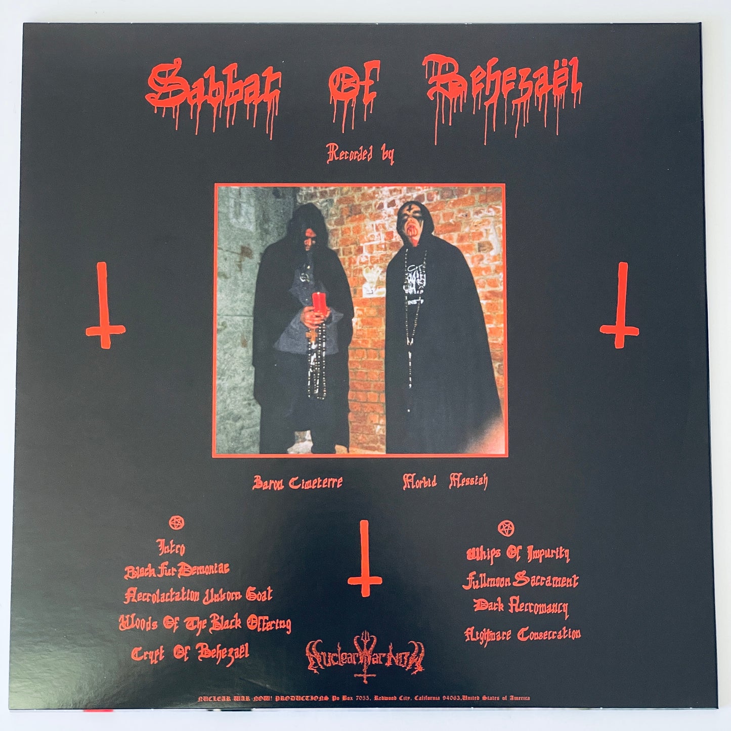 Perverted Ceremony – Sabbat Of Behezaël LP (used)