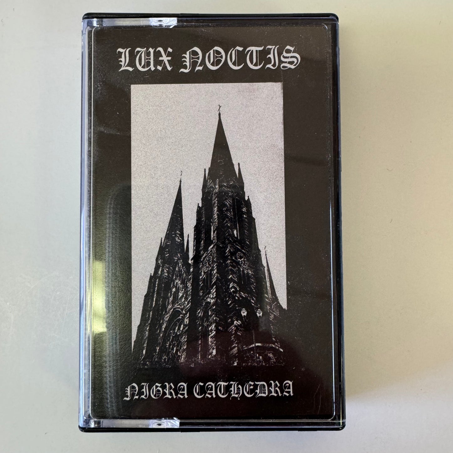 Lux Noctis - Nigra Cathedra / Realm Of The Old Blood cassette tape (used)