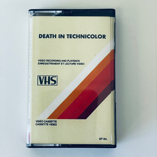 Death In Technicolor – VHS cassette tape (used)