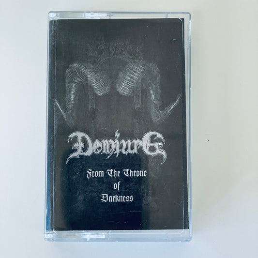 Demiurg – From The Throne Of Darkness cassette tape (used)