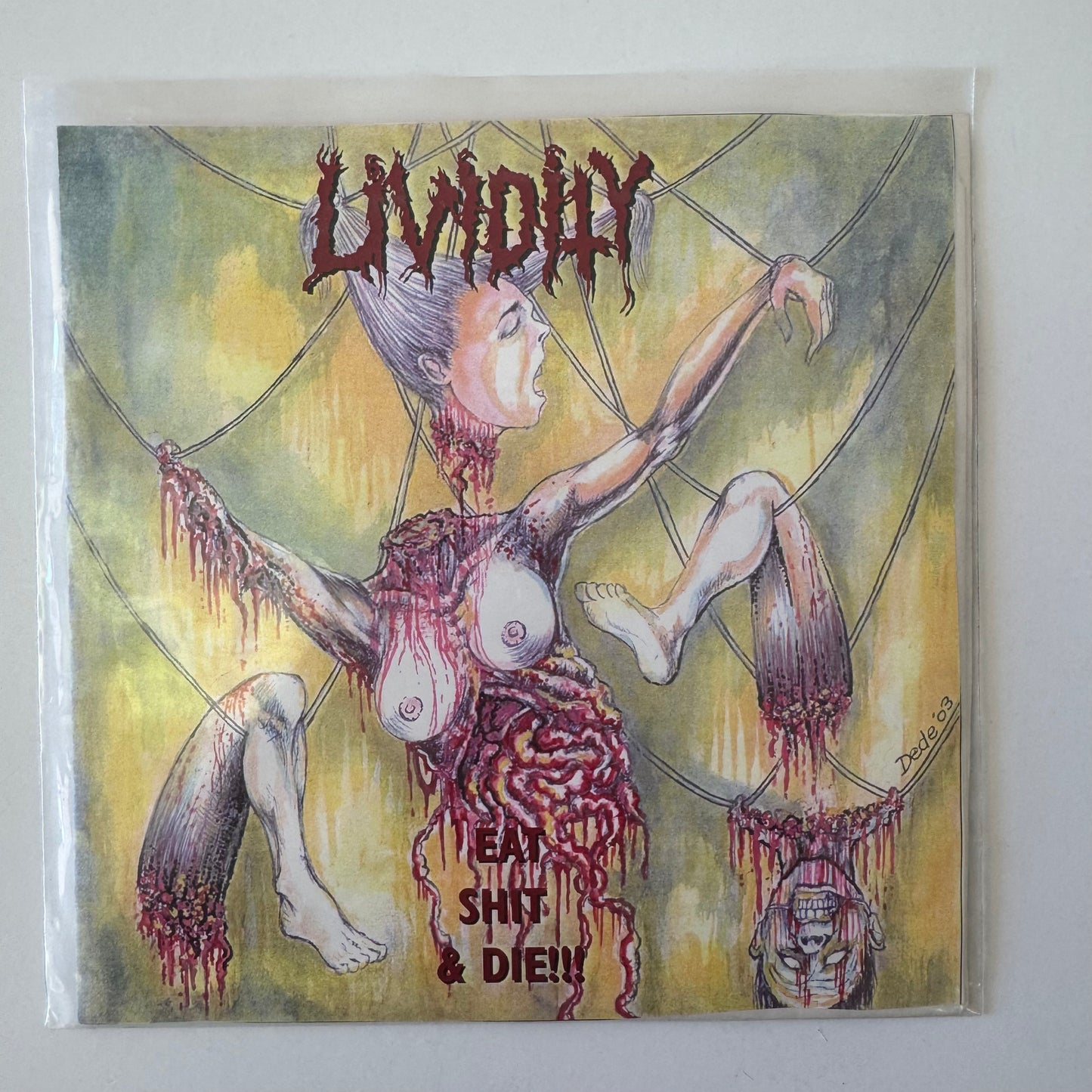Lividity / Terrorism - split 7" EP
