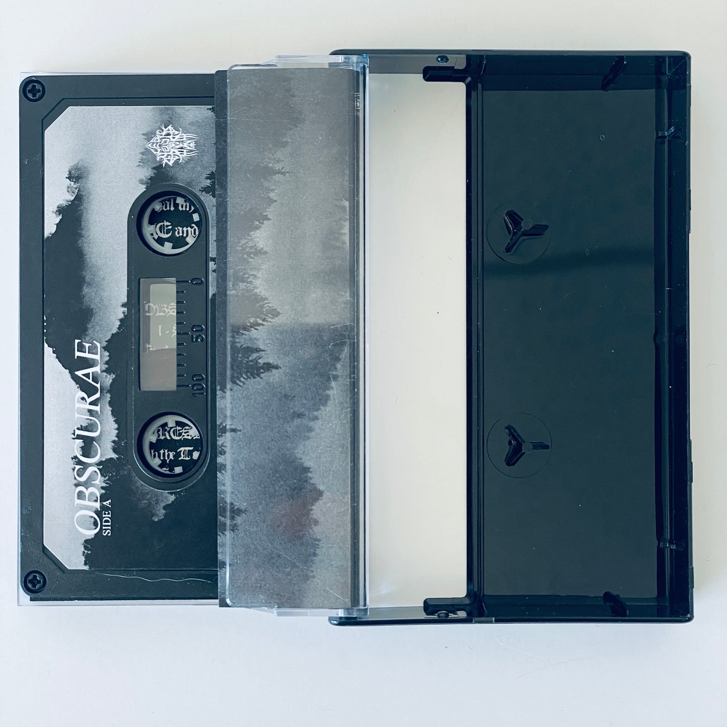 Obscurae / Fireström – A Pact Forged In Night And Death cassette tape (used)