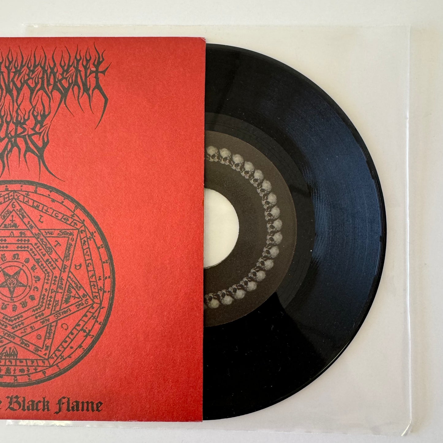 Denouncement Pyre – Circle of the Black Flame 7" EP (used)