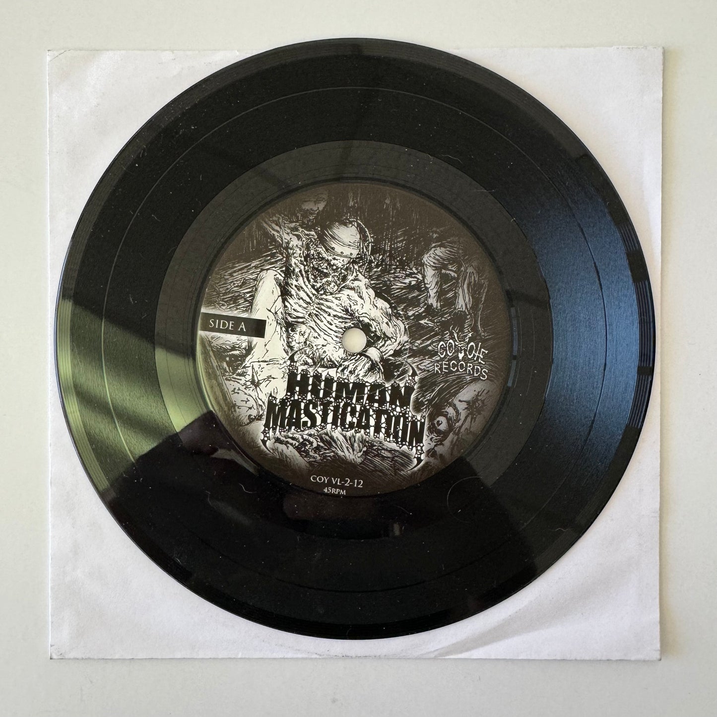 Human Mastication / Smallpox Aroma – split 7" EP (used)