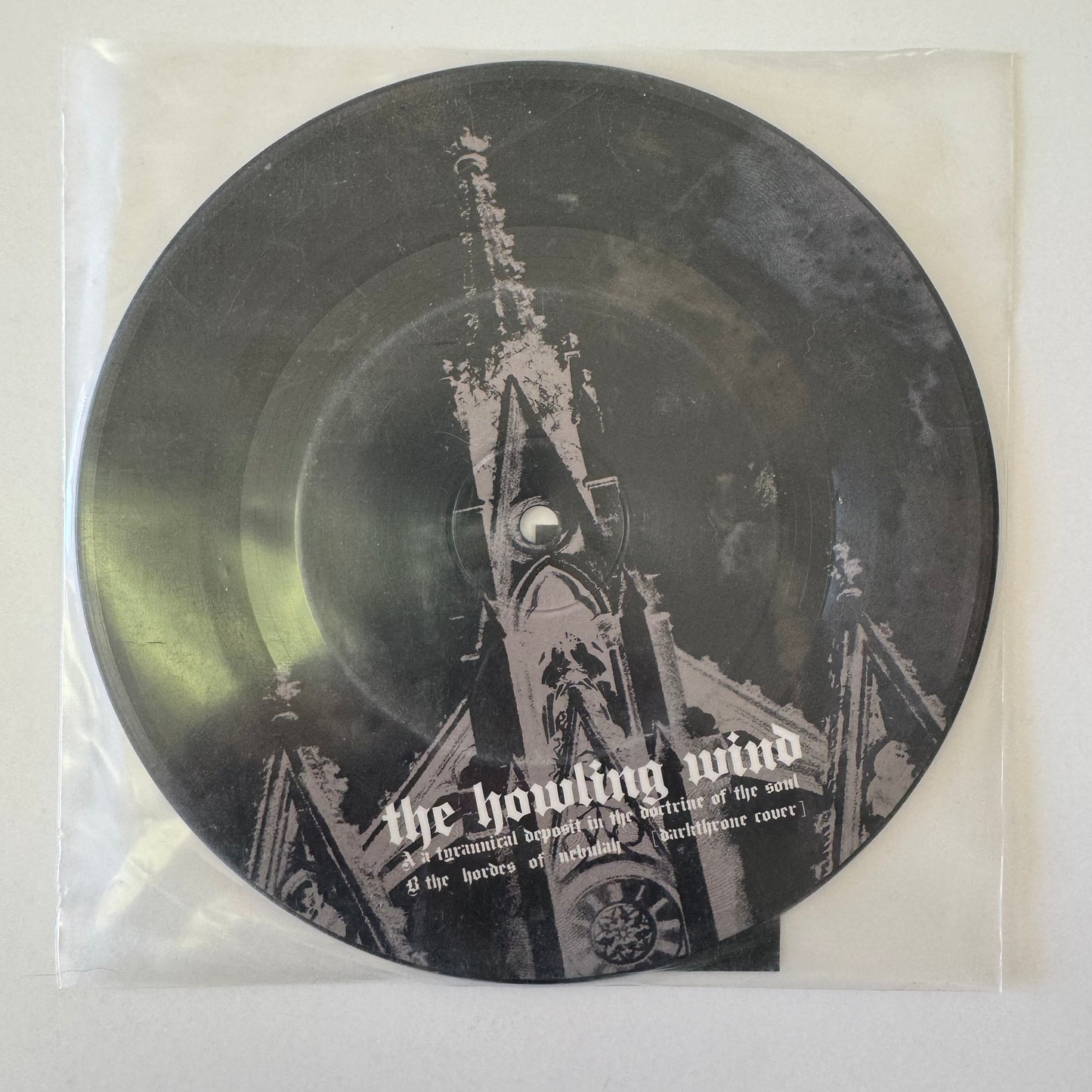 The Howling Wind - A Tyrannical Deposit In The Doctrine Of The Soul 7" picture disc EP (used)