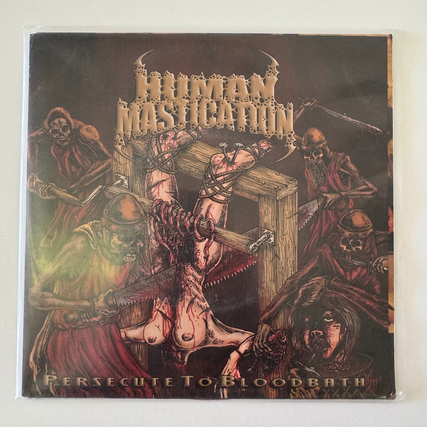 Human Mastication - Persecute to Bloodbath 7" EP (used)