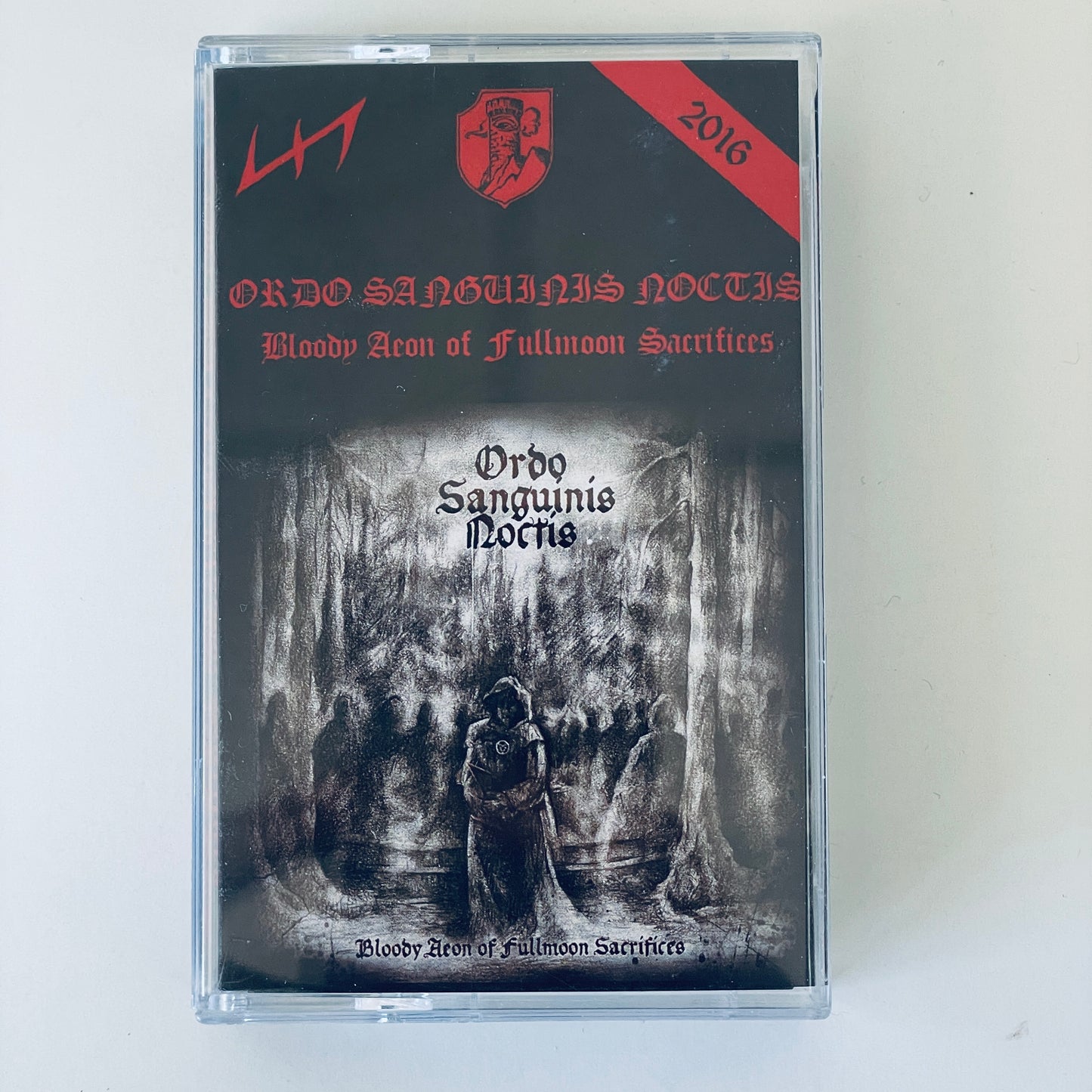 Ordo Sanguinis Noctis – Bloody Aeon Of Fullmoon Sacrifices cassette tape (used)