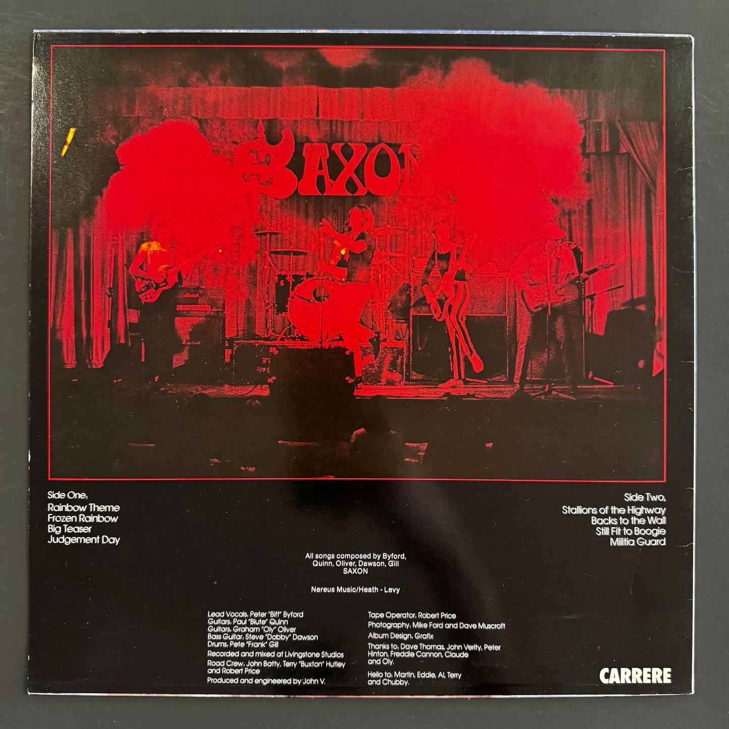 Saxon - Saxon original LP - Japanese pressing (used)