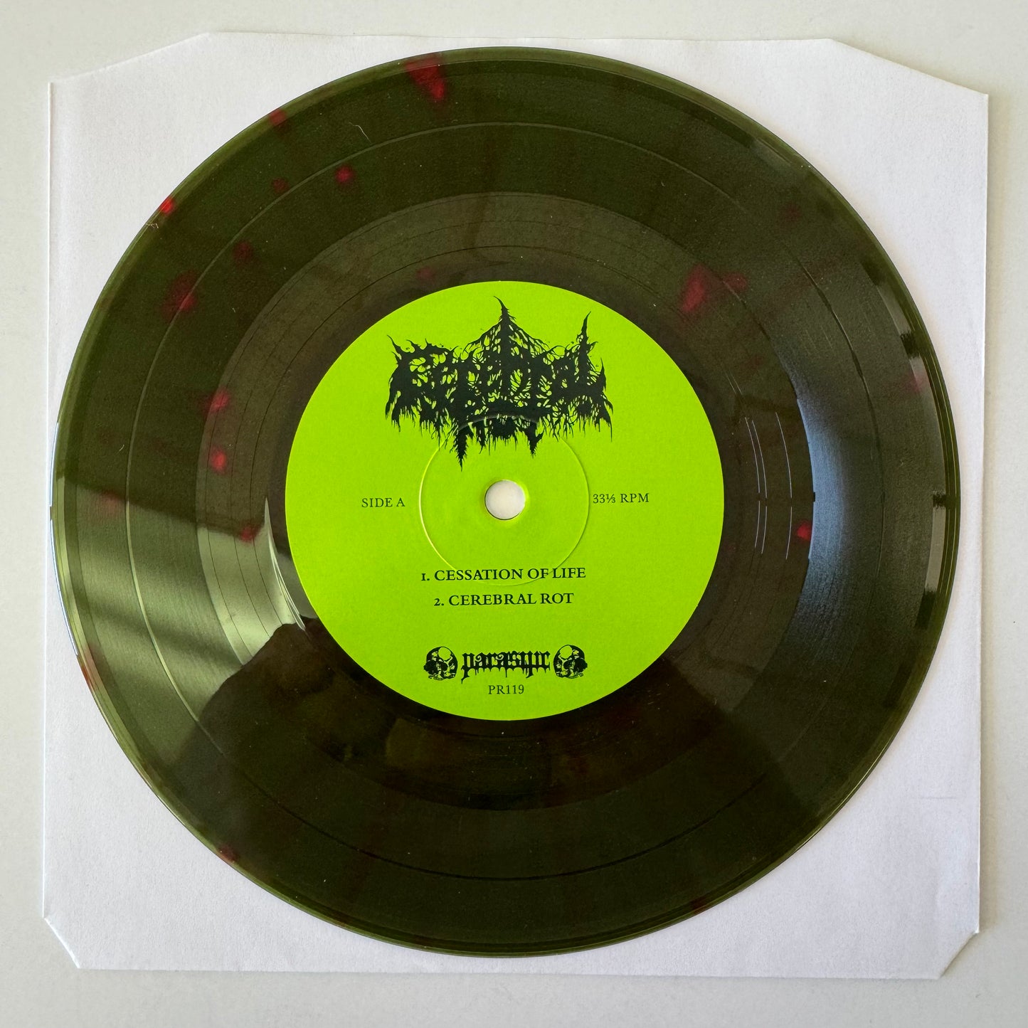 Cerebral Rot – Cessation of Life 7" EP (used)