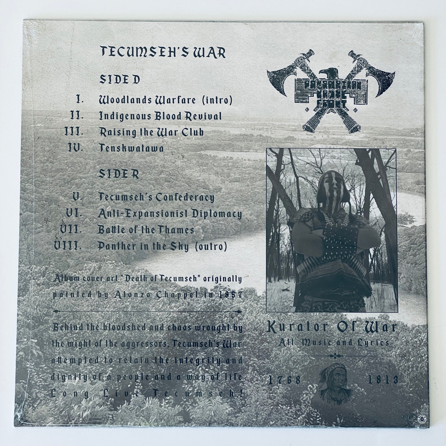 Pan-Amerikan Native Front – Tecumseh's War LP