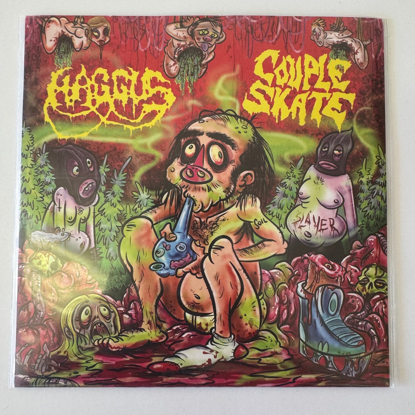 Haggus / Couple Skate – split 7" EP (used)