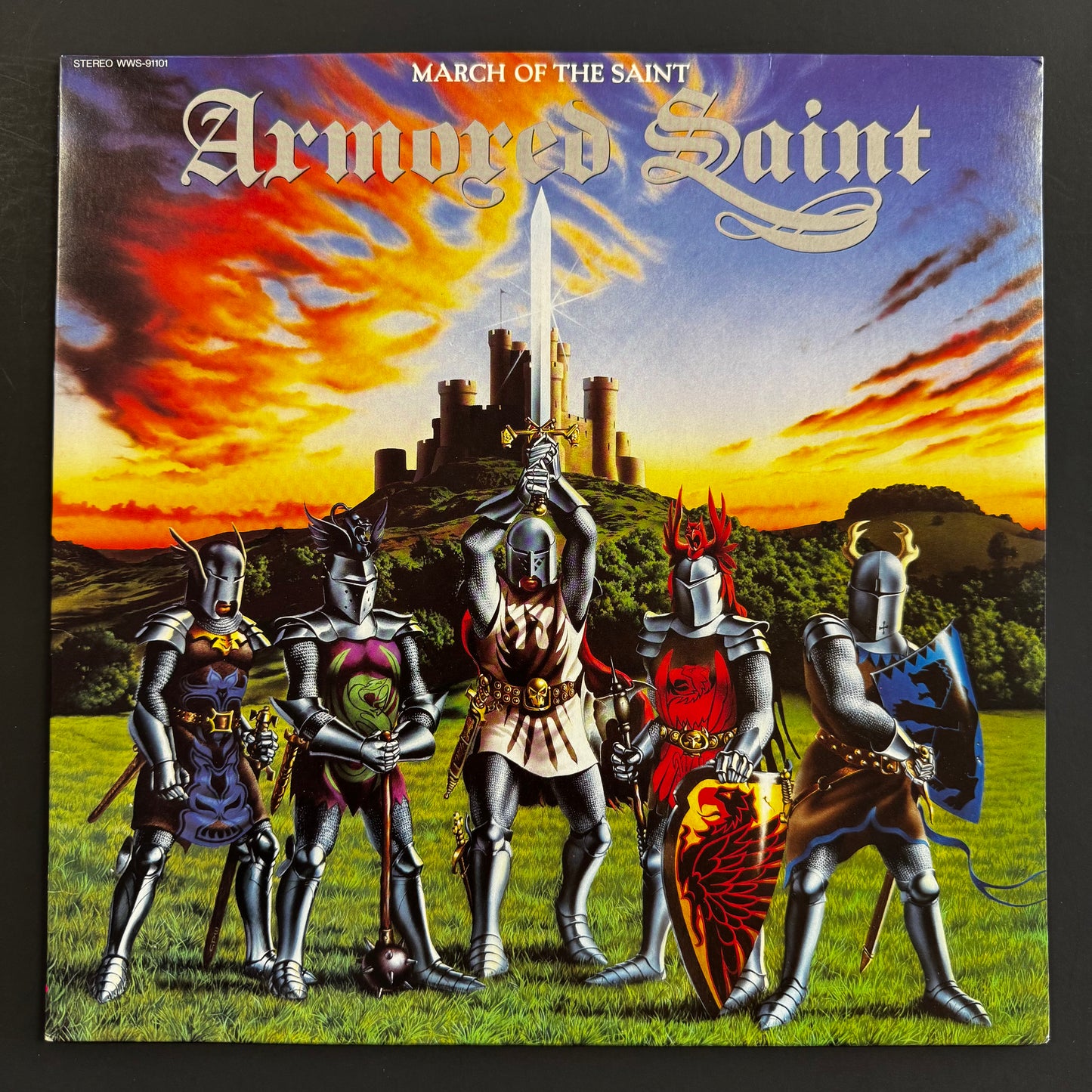 Armored Saint - March of the Saint original LP - Japanese pressing (used)