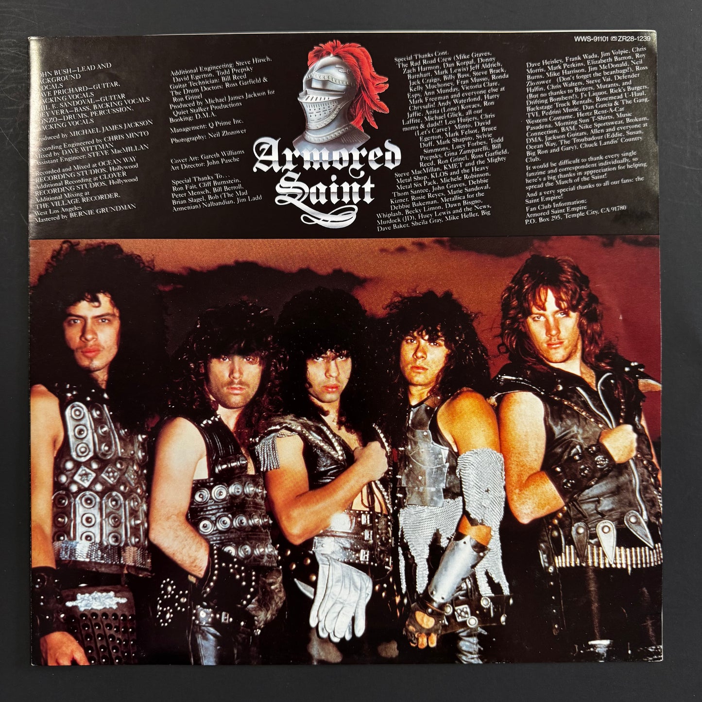 Armored Saint - March of the Saint original LP - Japanese pressing (used)