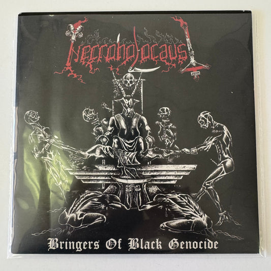 Necroholocaust / Obeisance – Bringers of Black Genocide 7" EP (used)