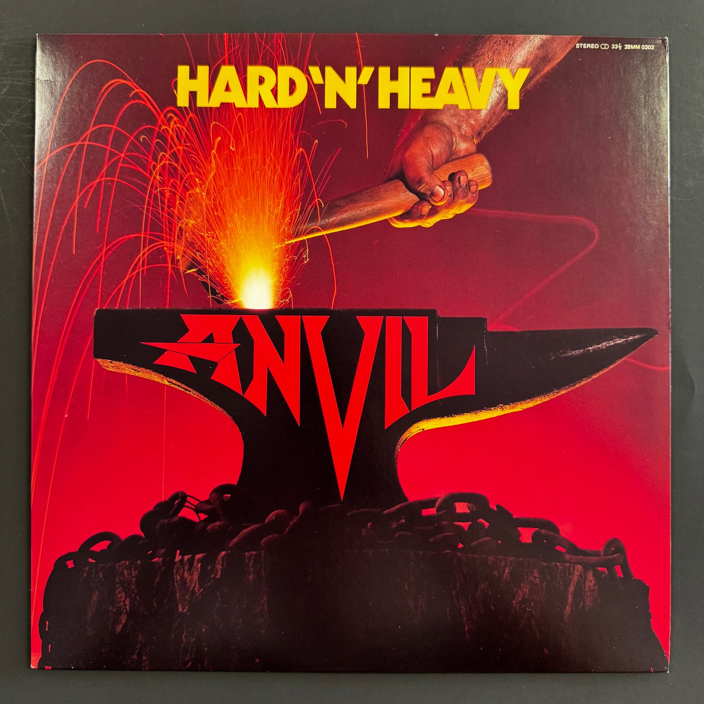 Anvil - Hard 'N' Heavy original LP - Japanese pressing (used)