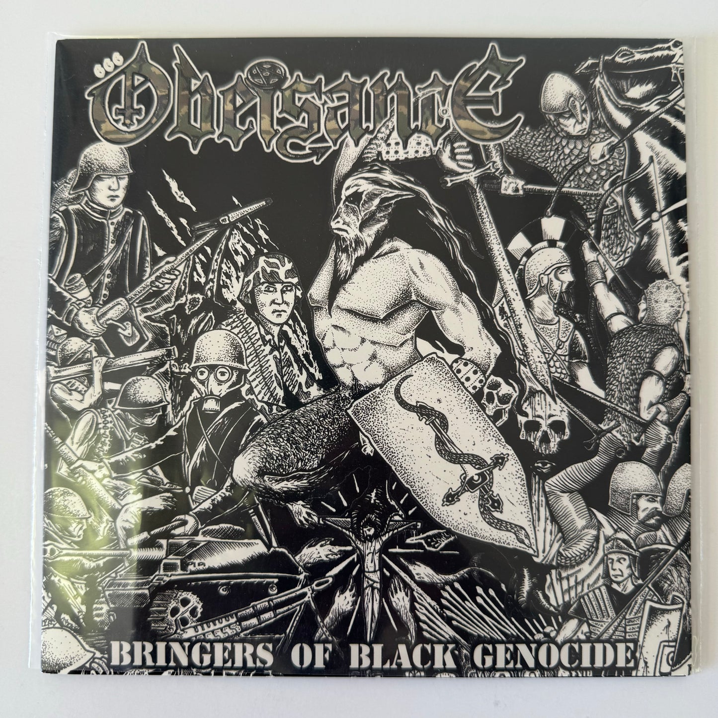 Necroholocaust / Obeisance – Bringers of Black Genocide 7" EP (used)