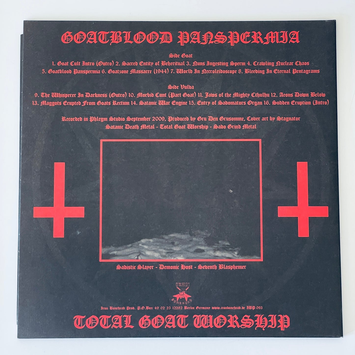 Sadomator – Goatblood Panspermia LP (used)