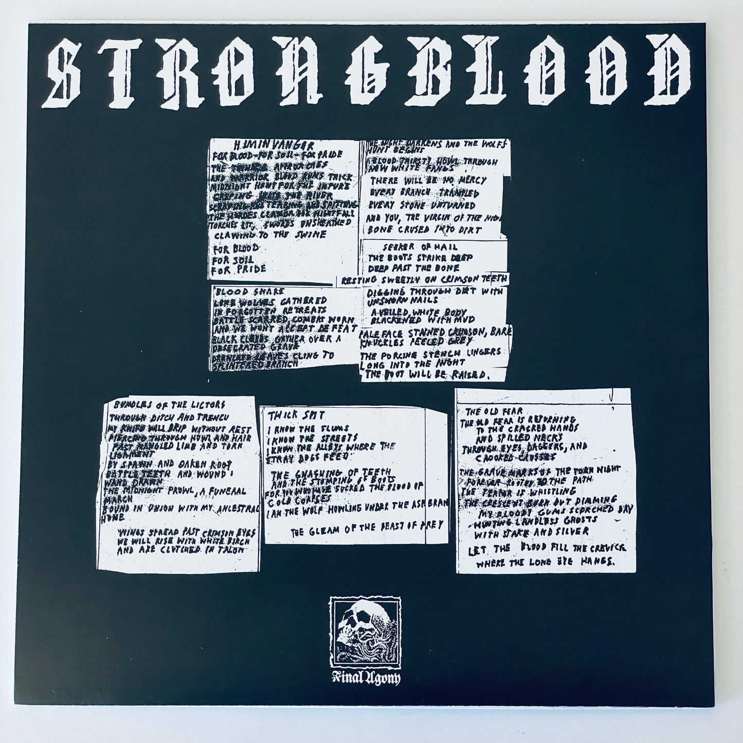 Strongblood – Crooked Cross 2009 LP (used)