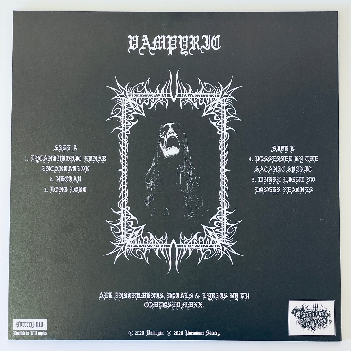 Vampyric – Where Light No Longer Reaches LP (used)