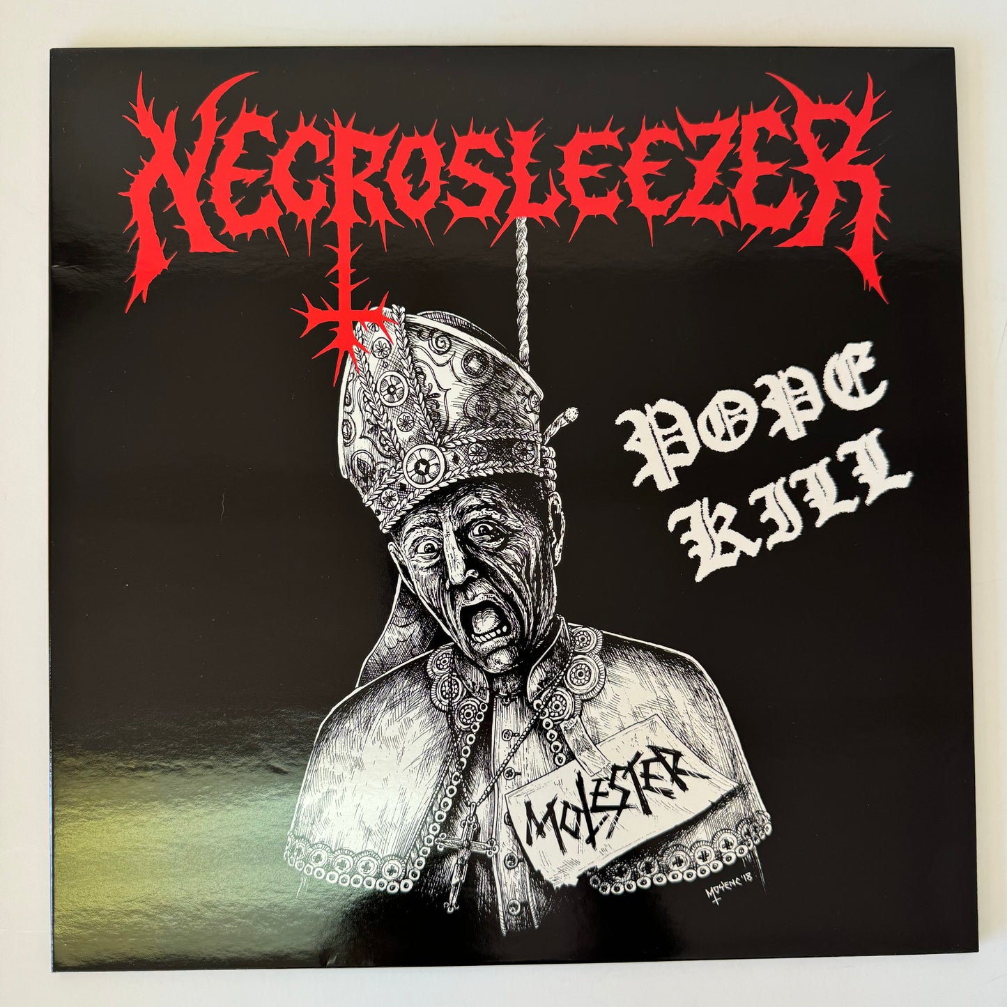 Necrosleezer - Pope Kill 12" EP (used)