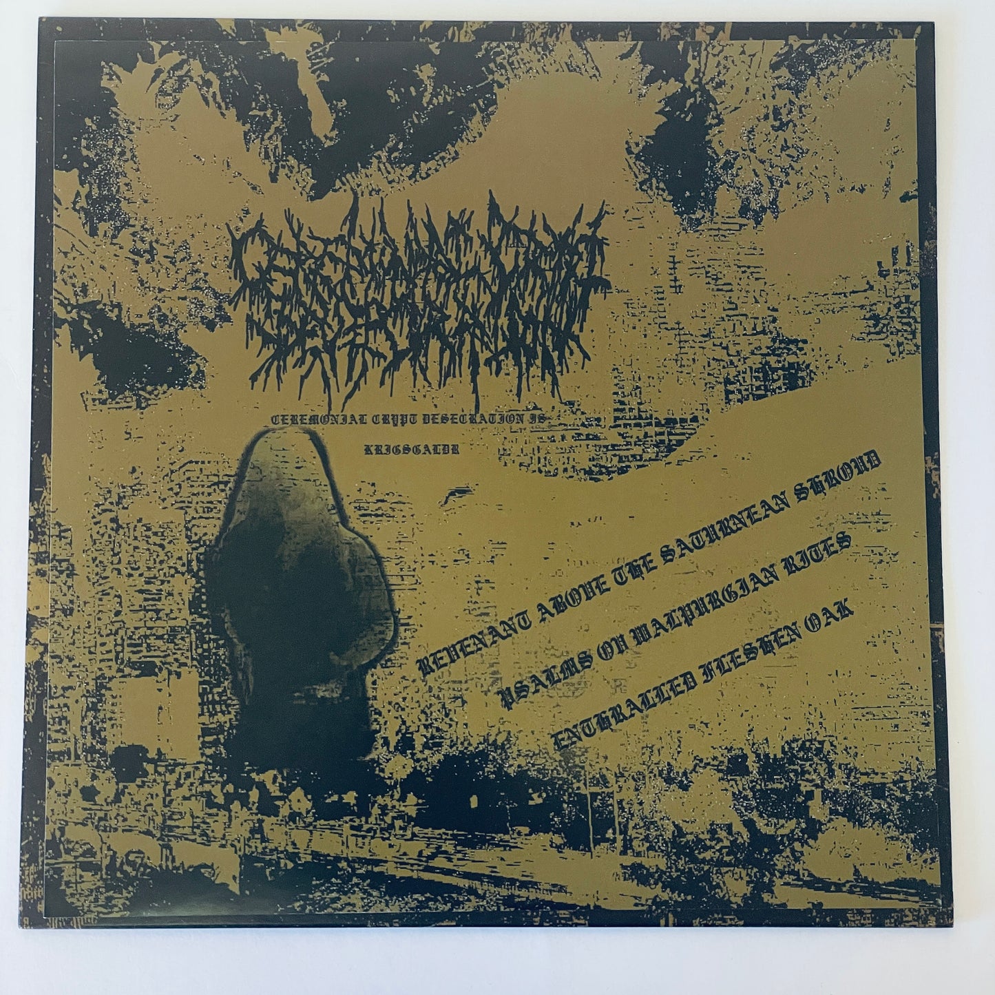 Calling of Phasmic Presence / Ceremonial Crypt Desecration – Calling of Phasmic Presence / Ceremonial Crypt Desecration LP (used)