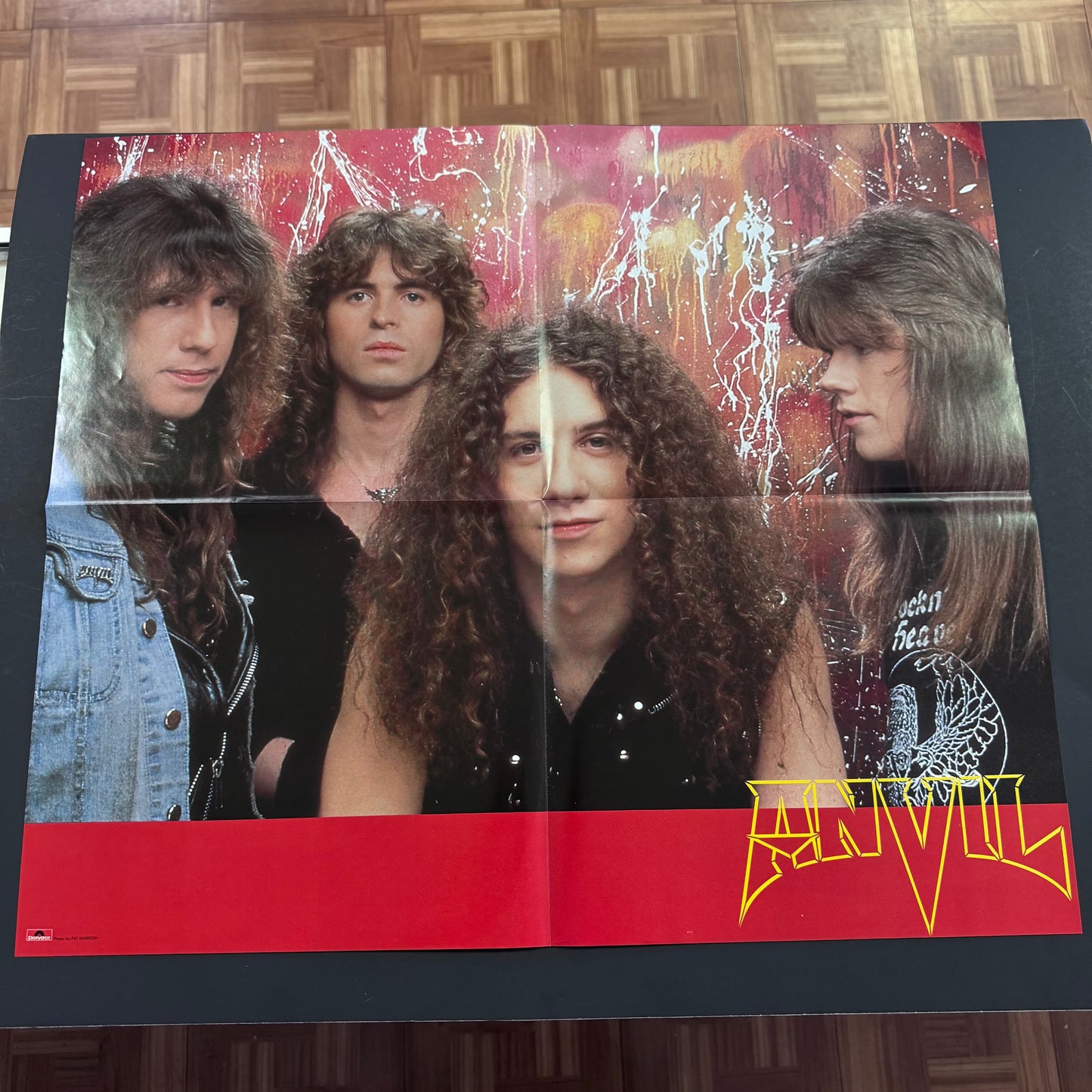 Anvil - Forged in Fire original LP - Japanese pressing with obi (used)