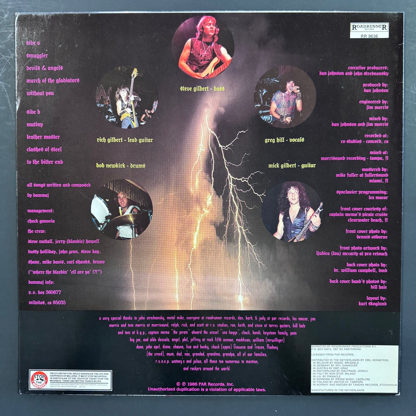 Dammaj - Mutiny original LP (used)