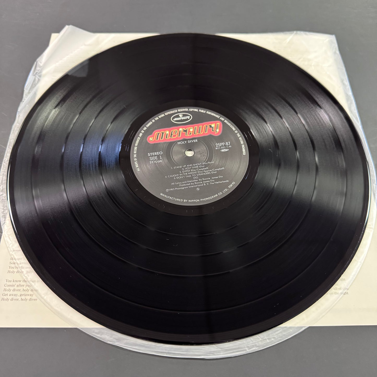 Dio - Holy Diver original LP - Japanese pressing (used)