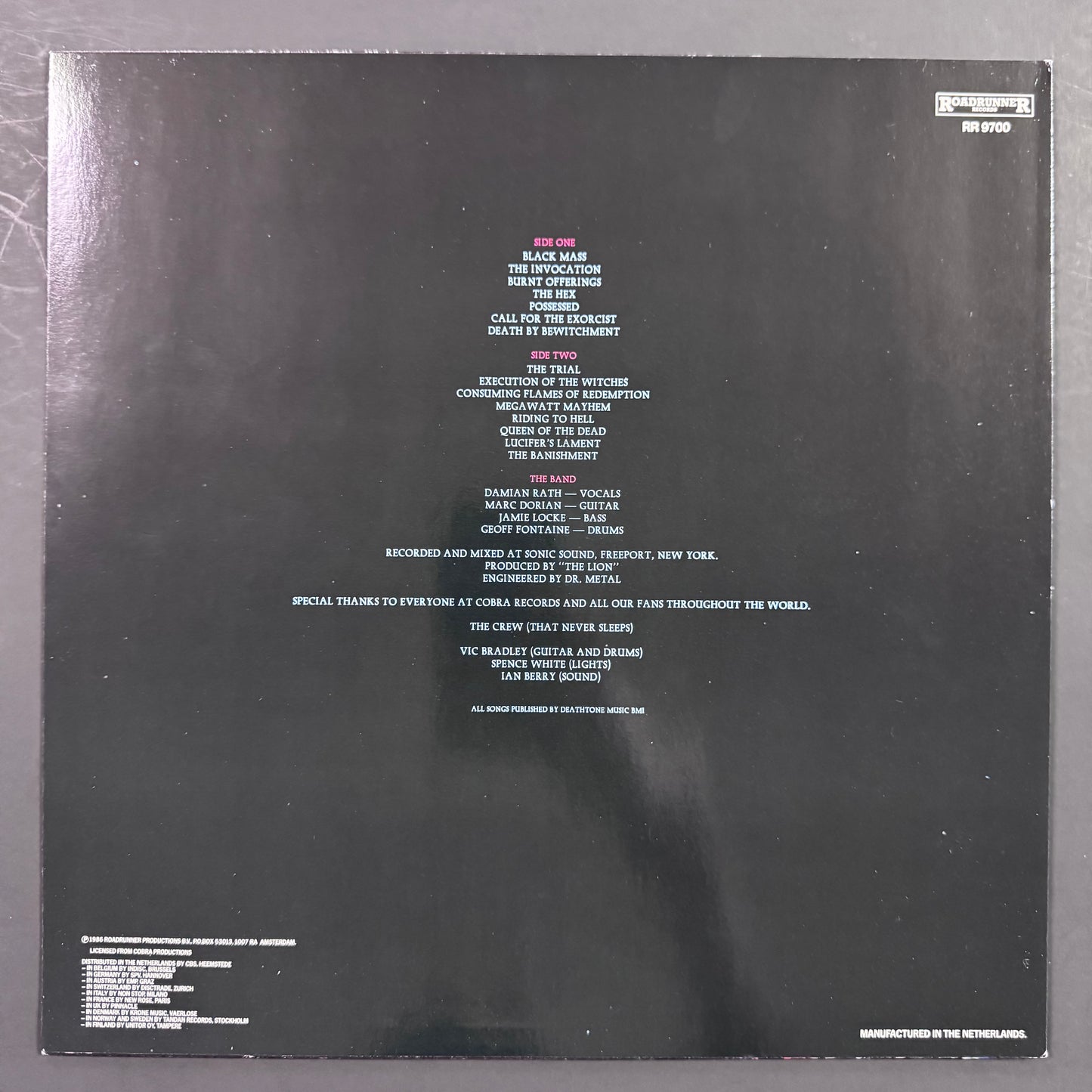 Exorcist - Nightmare Theatre original LP - European pressing (used)