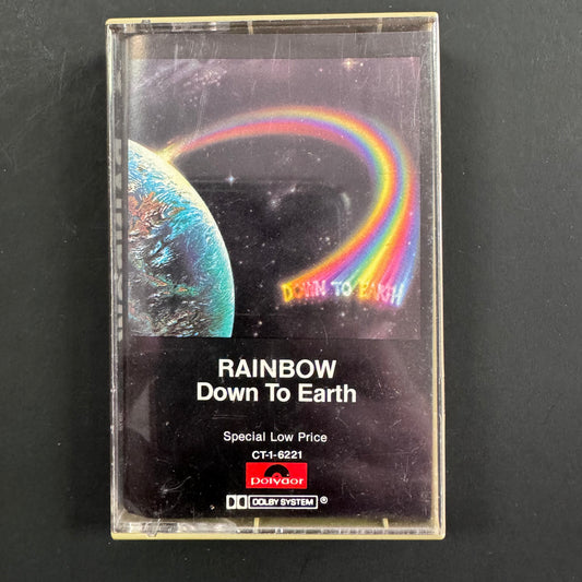 Rainbow - Down to Earth cassette tape (used)