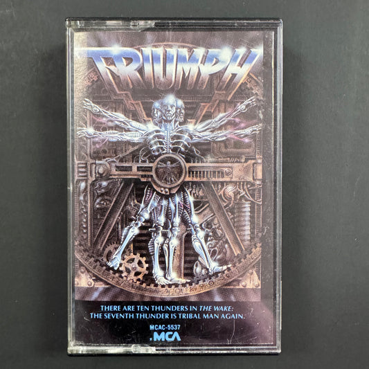 Triumph - Thunder Seven original cassette tape (used)
