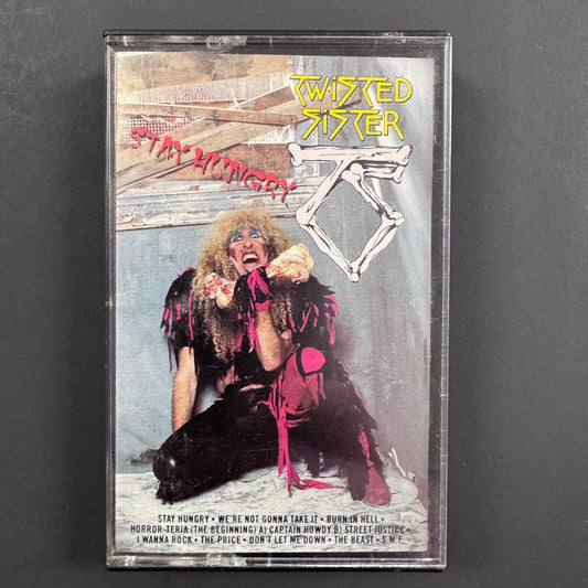 Twisted Sister - Stay Hungry original cassette tape (used)