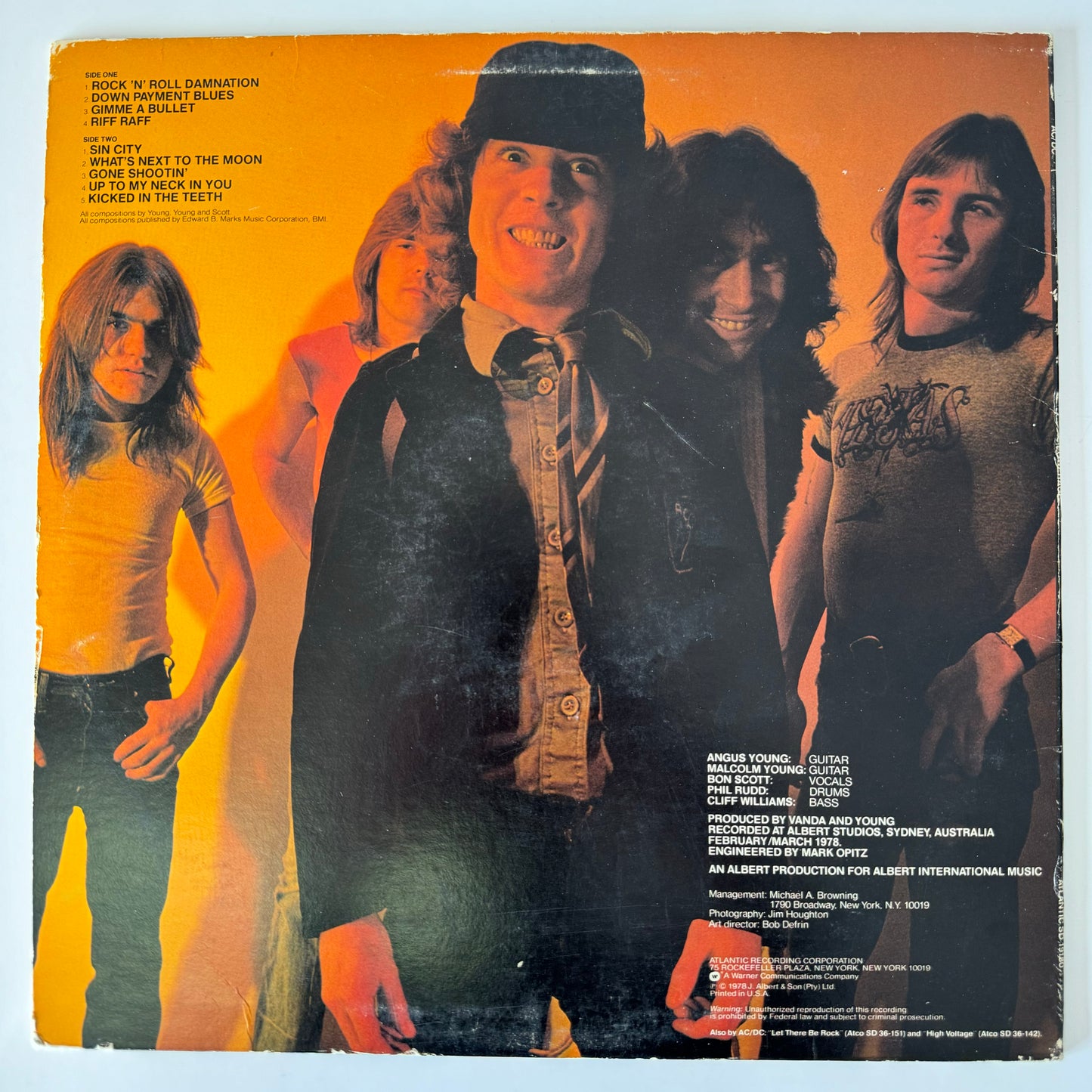 AC/DC - Powerage original LP (used)