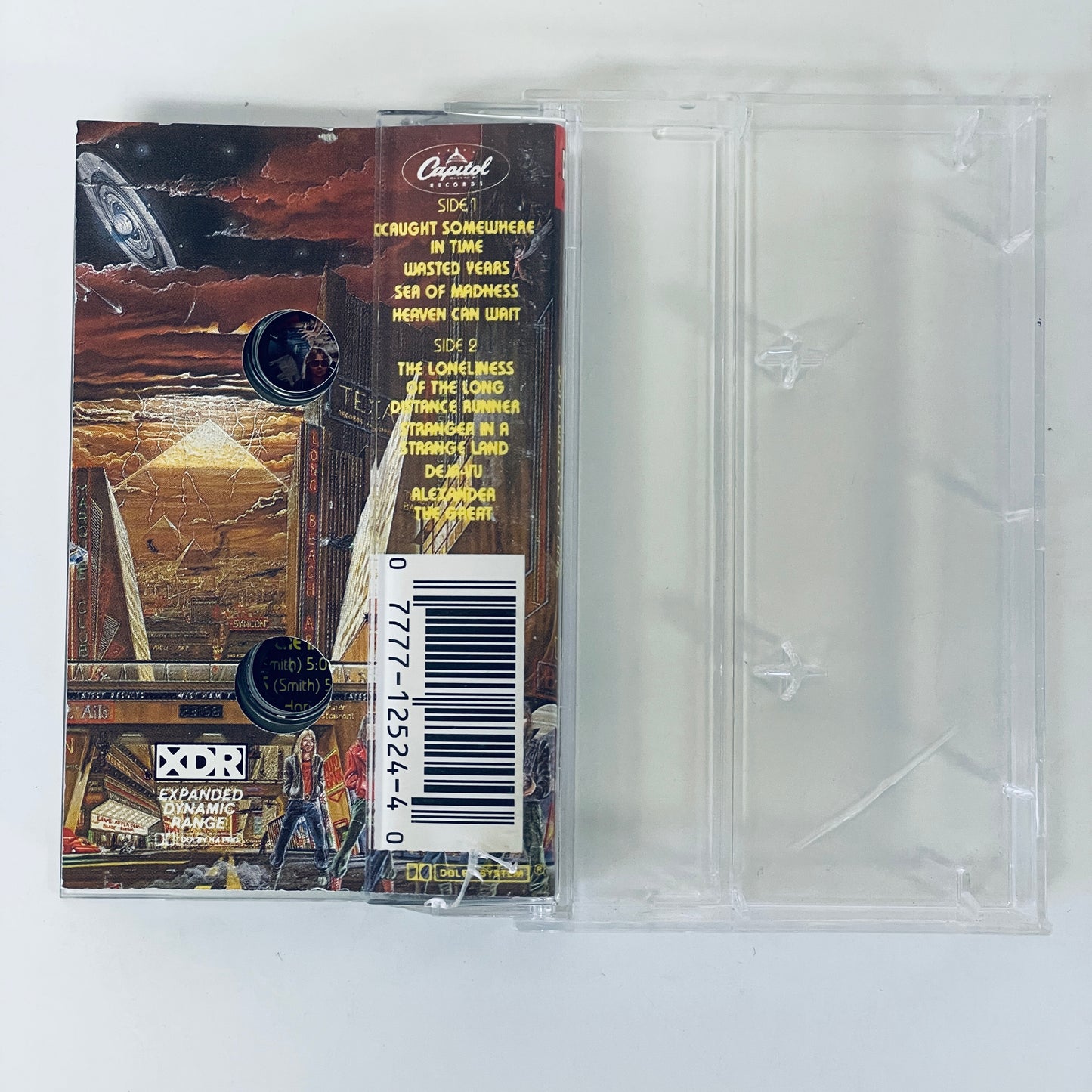 Iron Maiden - Somewhere in Time original cassette tape (used)