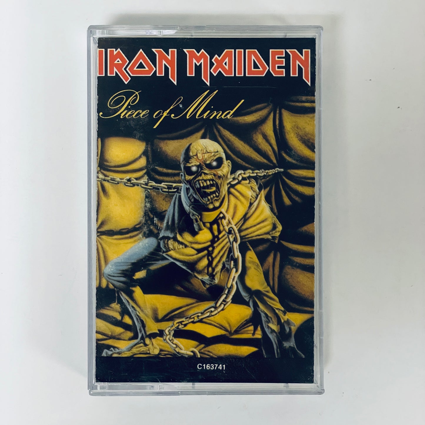 Iron Maiden - Piece of Mind original cassette tape (used)