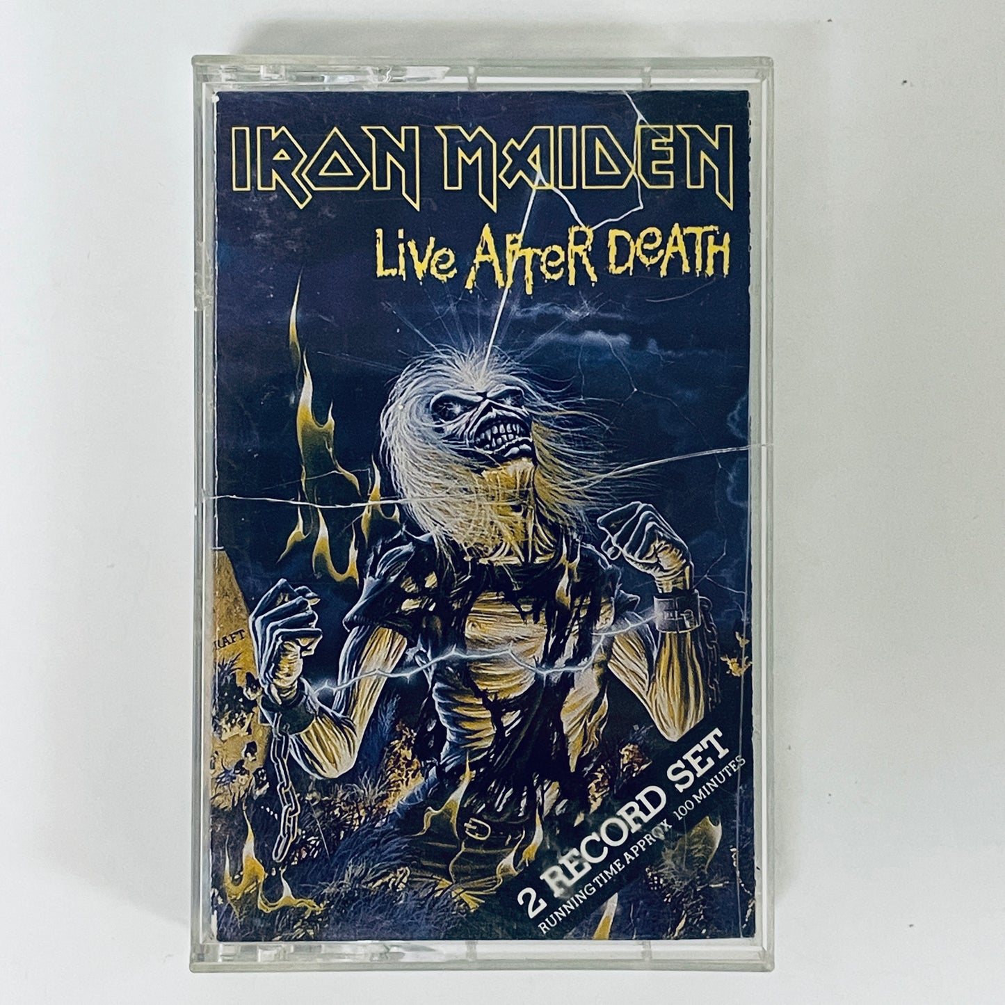 Iron Maiden - Live After Death original cassette tape (used)