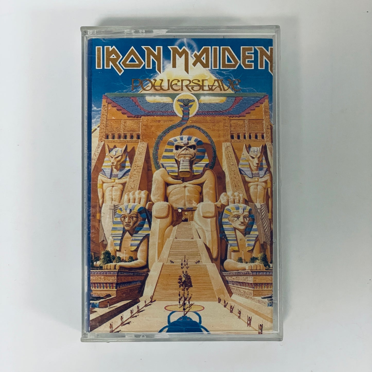 Iron Maiden - Powerslave original cassette tape (used)