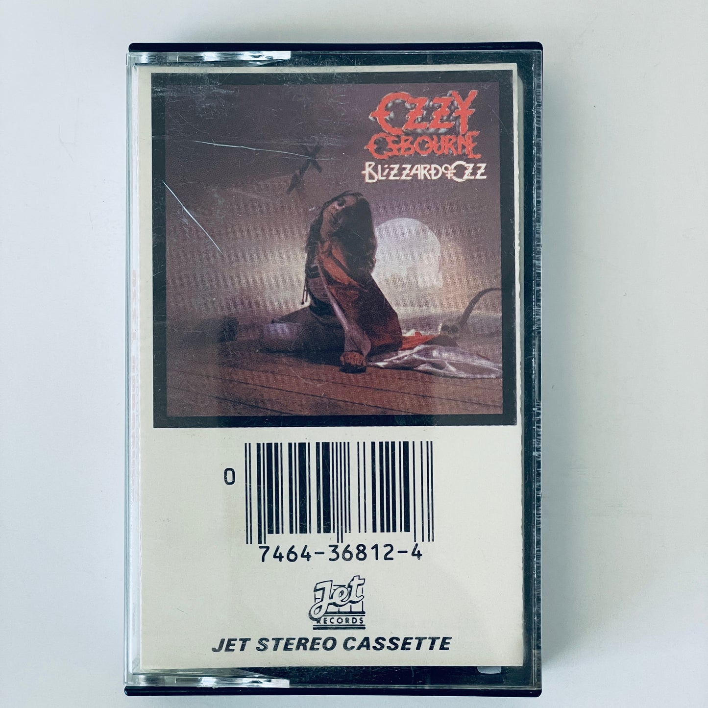 Ozzy Osbourne - Blizzard of Ozz original cassette tape (used)