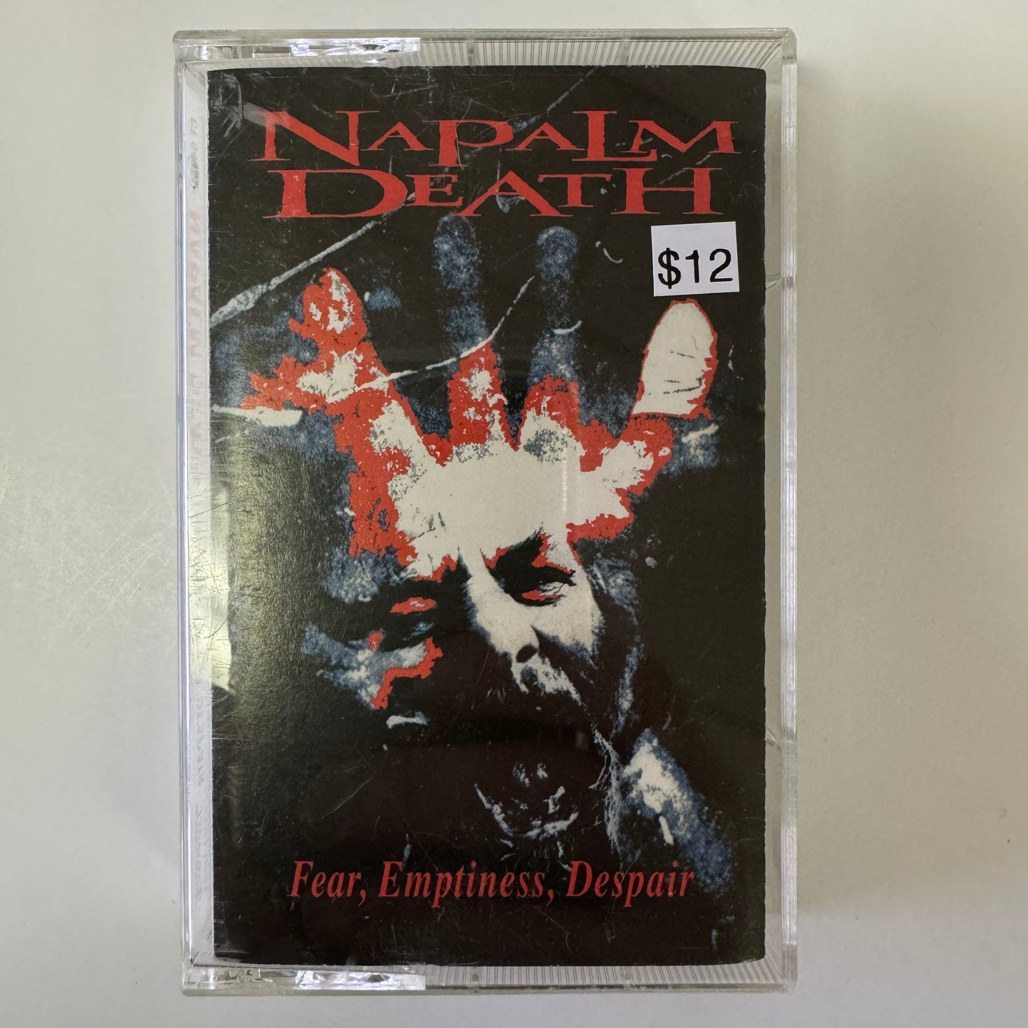 Napalm Death - Fear, Emptiness, Despair original cassette tape (used)