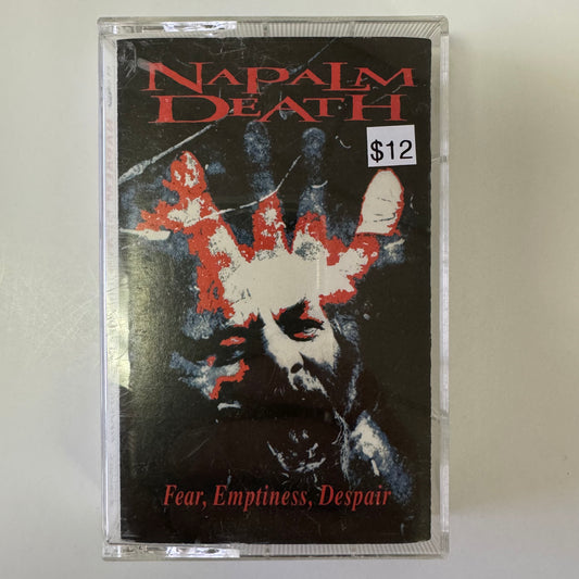 Napalm Death - Fear, Emptiness, Despair original cassette tape (used)