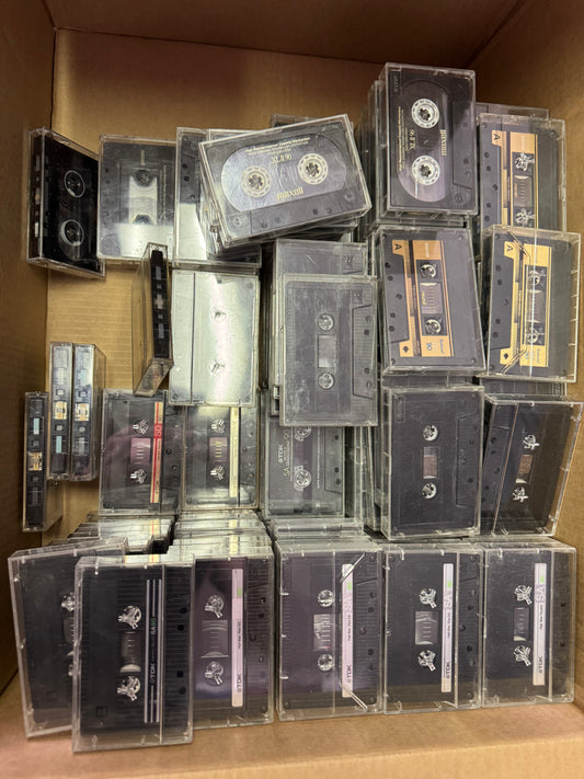 15 Blank Cassette Tapes Bundle