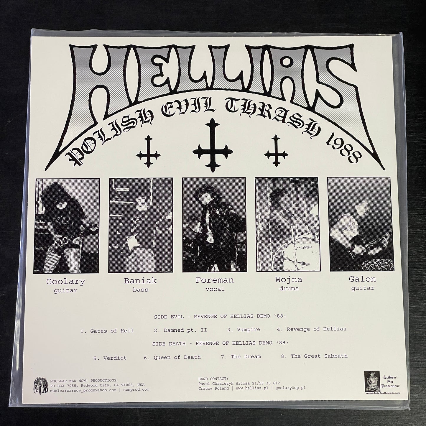 Hellias – Revenge Of Hellias LP (used)