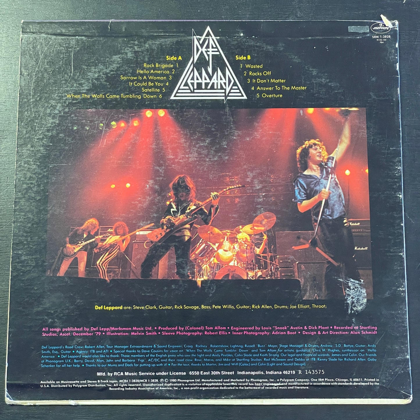 Def Leppard - On Through The Night original LP (used)