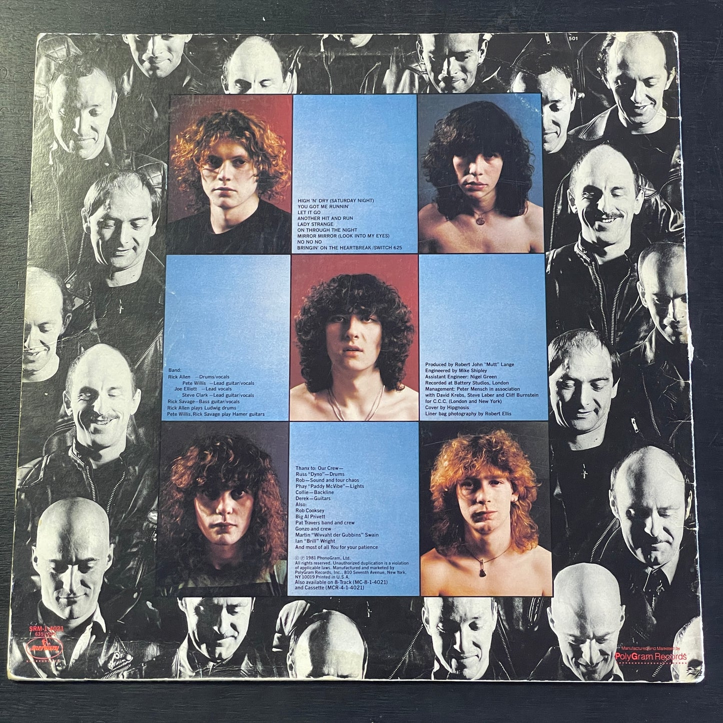 Def Leppard - High 'N' Dry original LP (used)