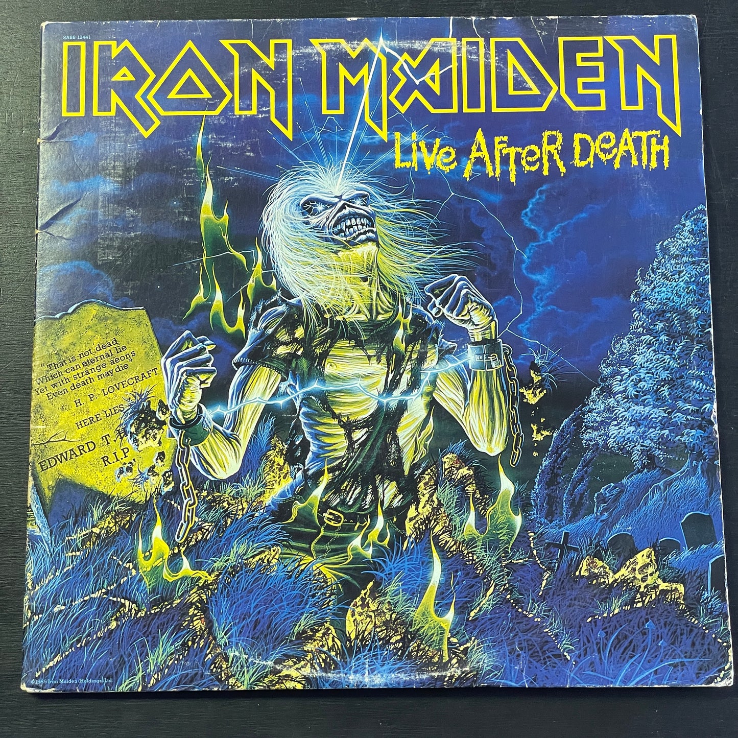 Iron Maiden - Live After Death original double LP (used)