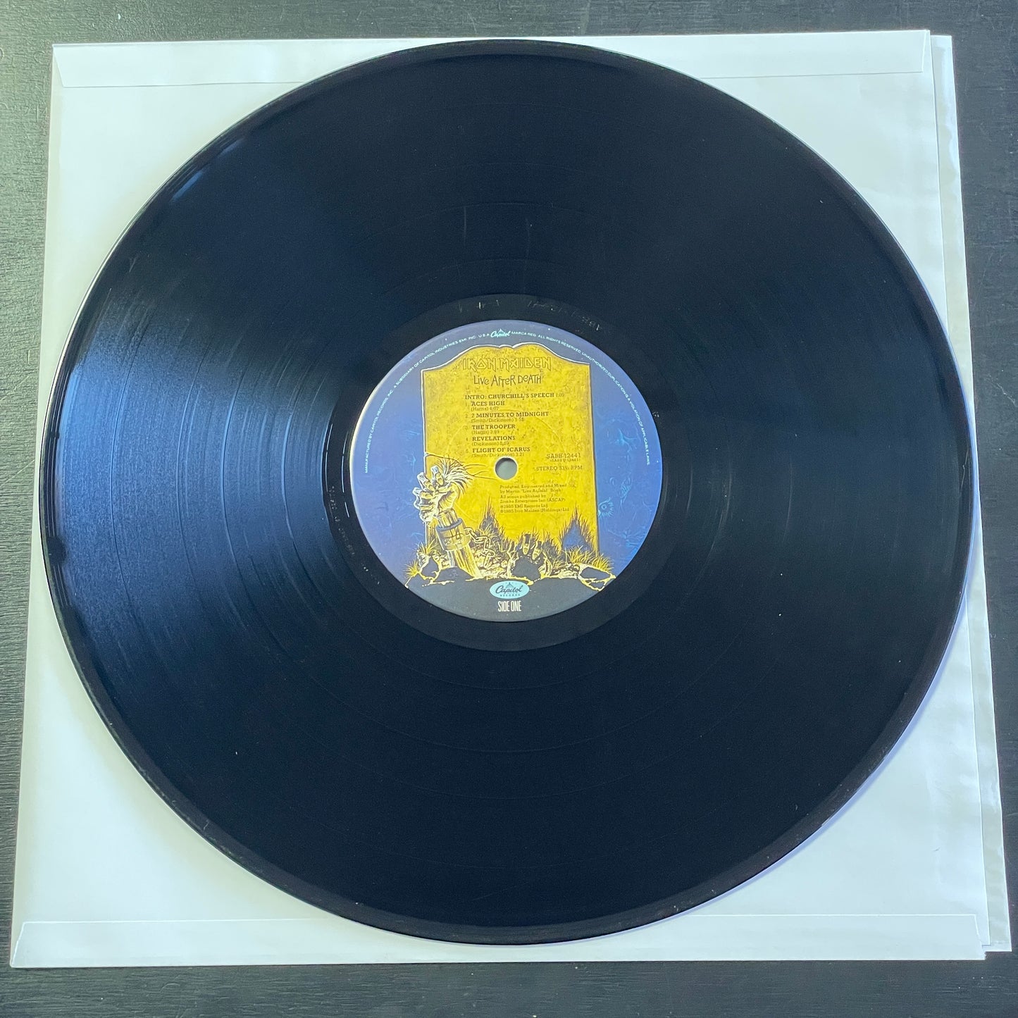 Iron Maiden - Live After Death original double LP (used)