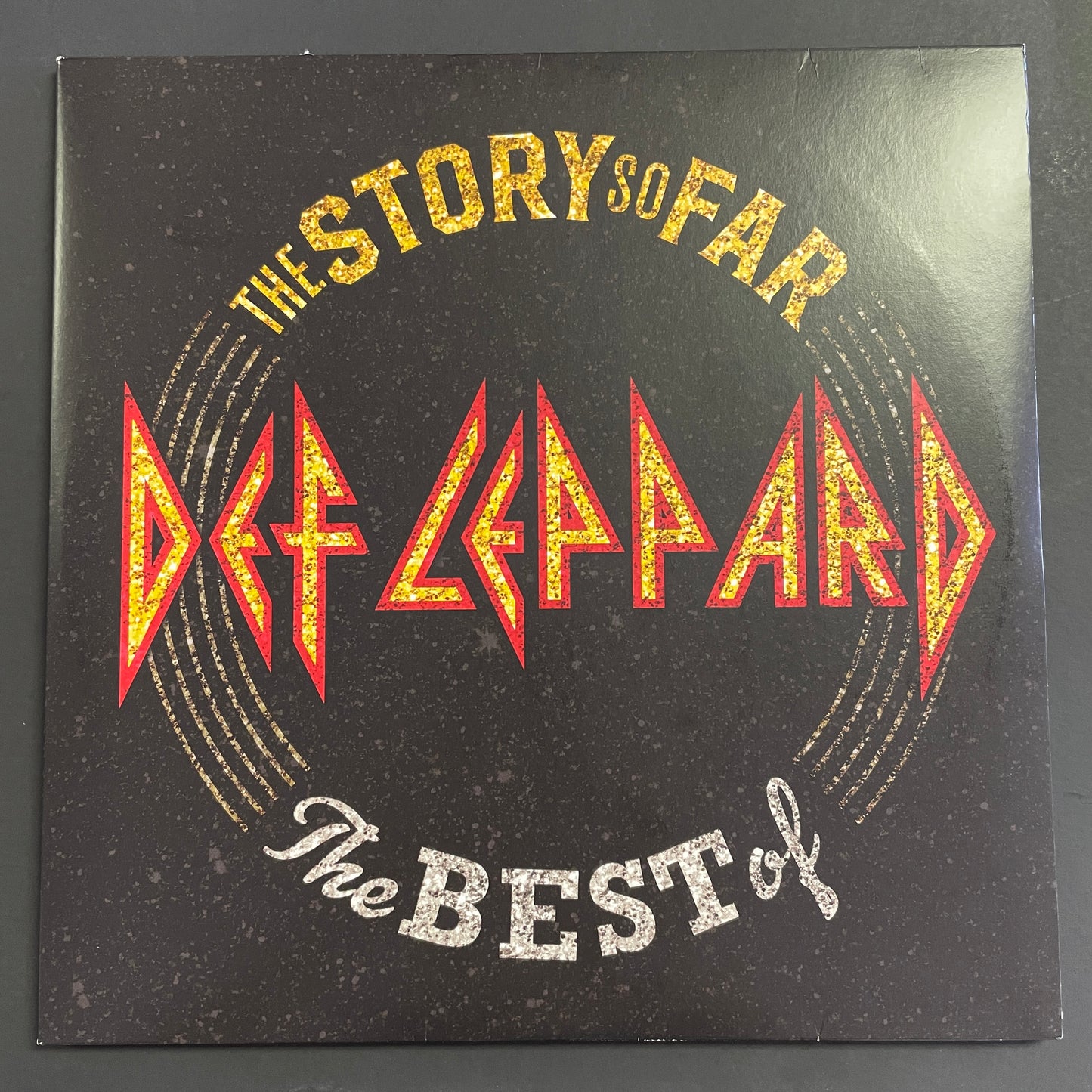 Def Leppard ‎- The Story So Far: The Best Of LP (used)