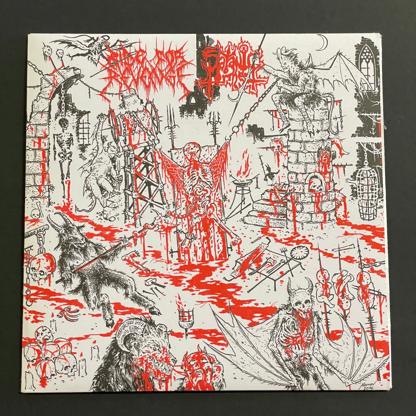 Ride For Revenge / Satanic Torment - Ride For Revenge / Satanic Torment 7" EP (used)