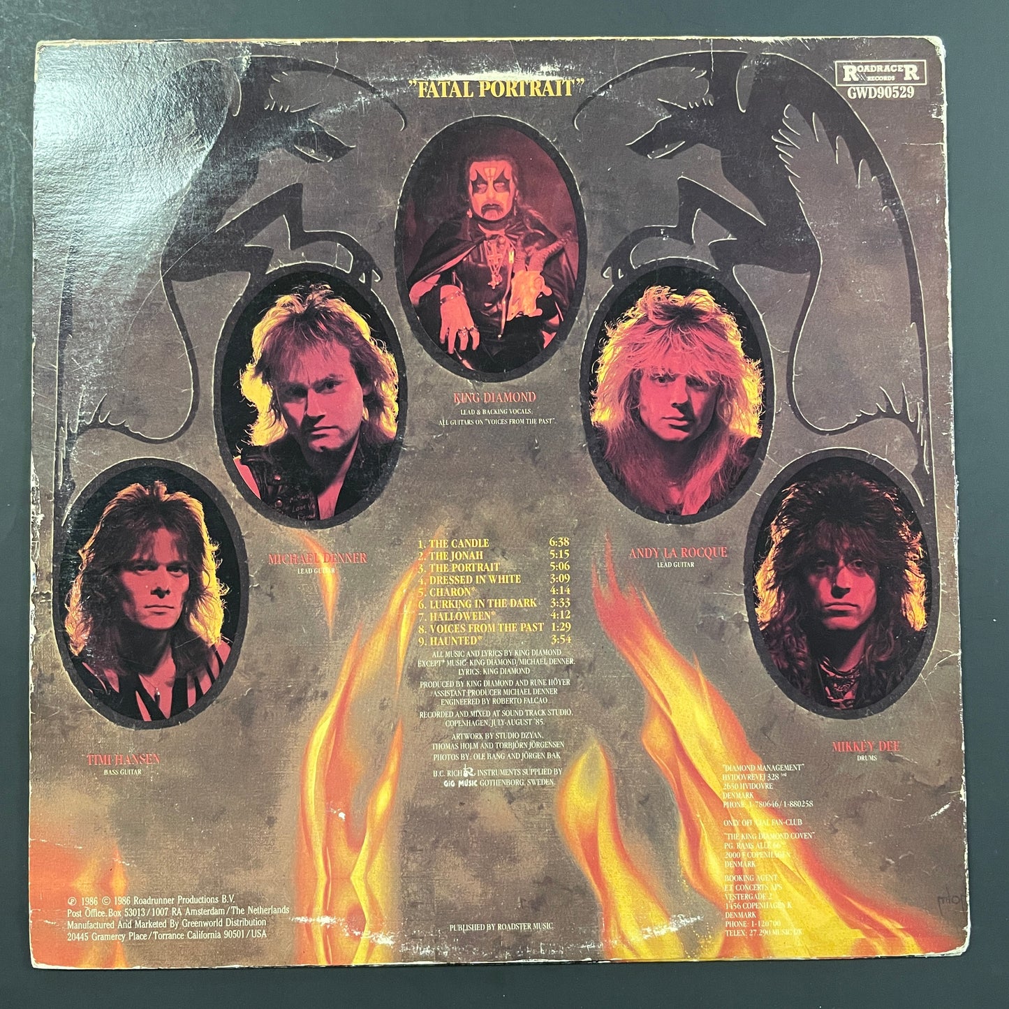 King Diamond - Fatal Portrait original LP (used)