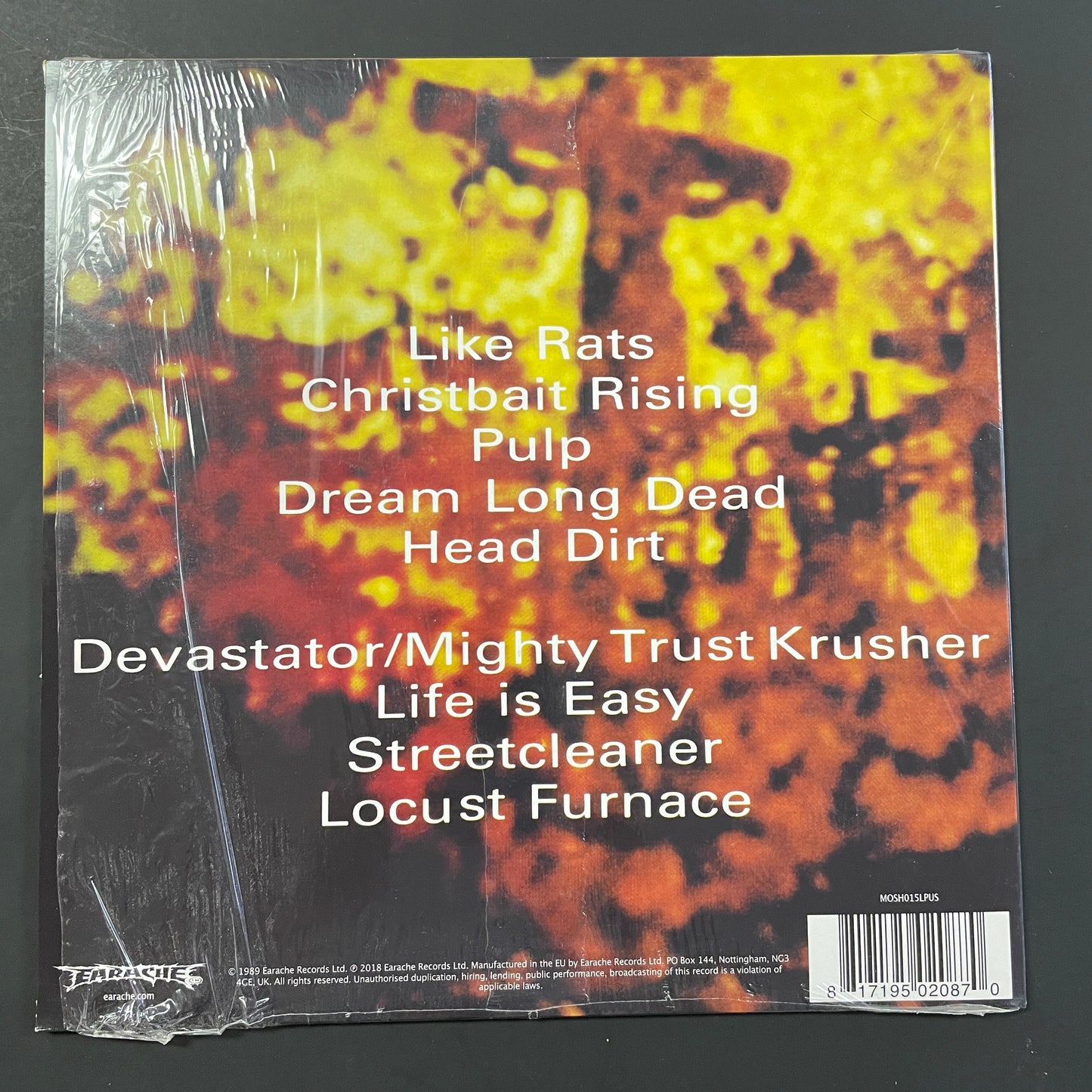 Godflesh - Streetcleaner LP (used)
